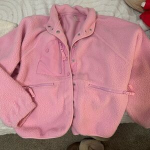 Free People Hit The Slopes Fleece Jacket